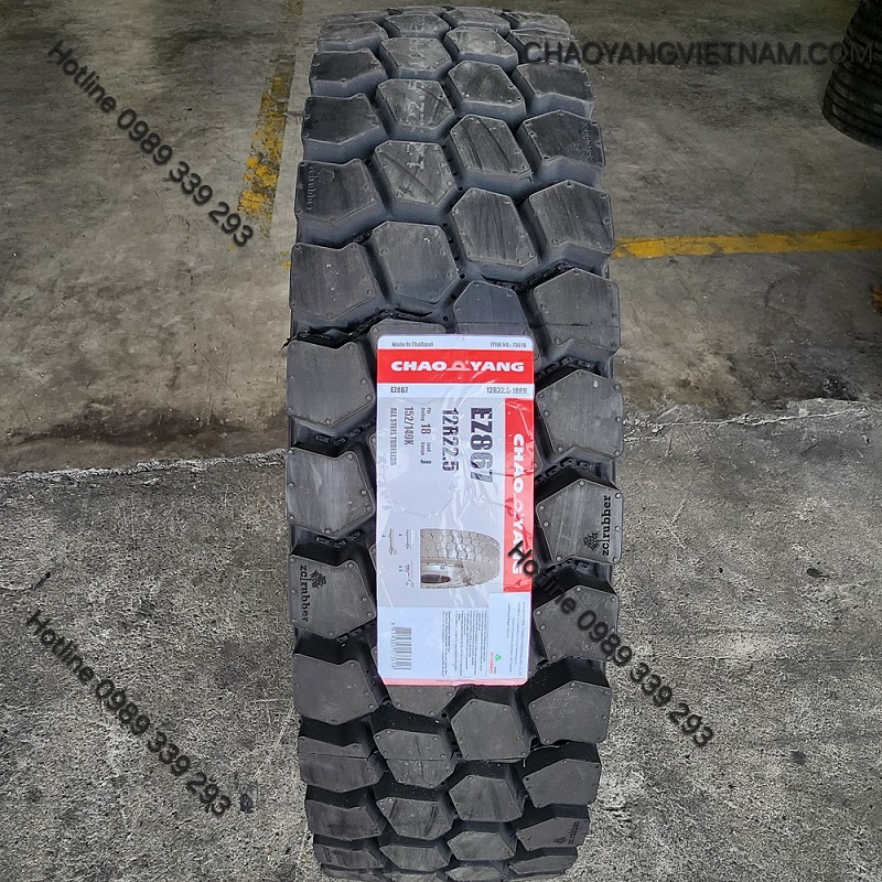 Chaoyang Thái Lan 12R22.5-18PR-EZ867 - 12R22.5, size 12R22.5 (Lốp không săm)