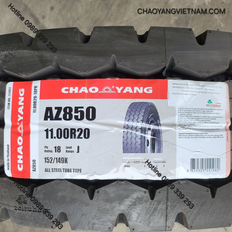 Chaoyang Thái Lan 11.00R20-18PR-AZ850 thumbnail 5