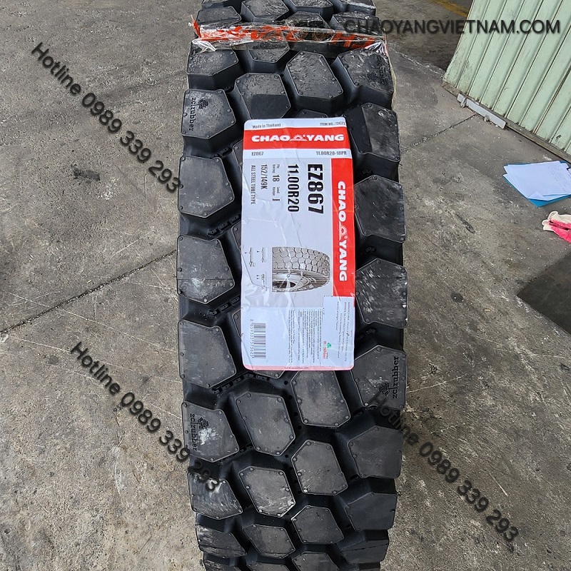 Chaoyang Thái Lan 11.00R20-18PR-EZ867 - 11.00R20, size 11.00R20 (Lốp có săm yếm)
