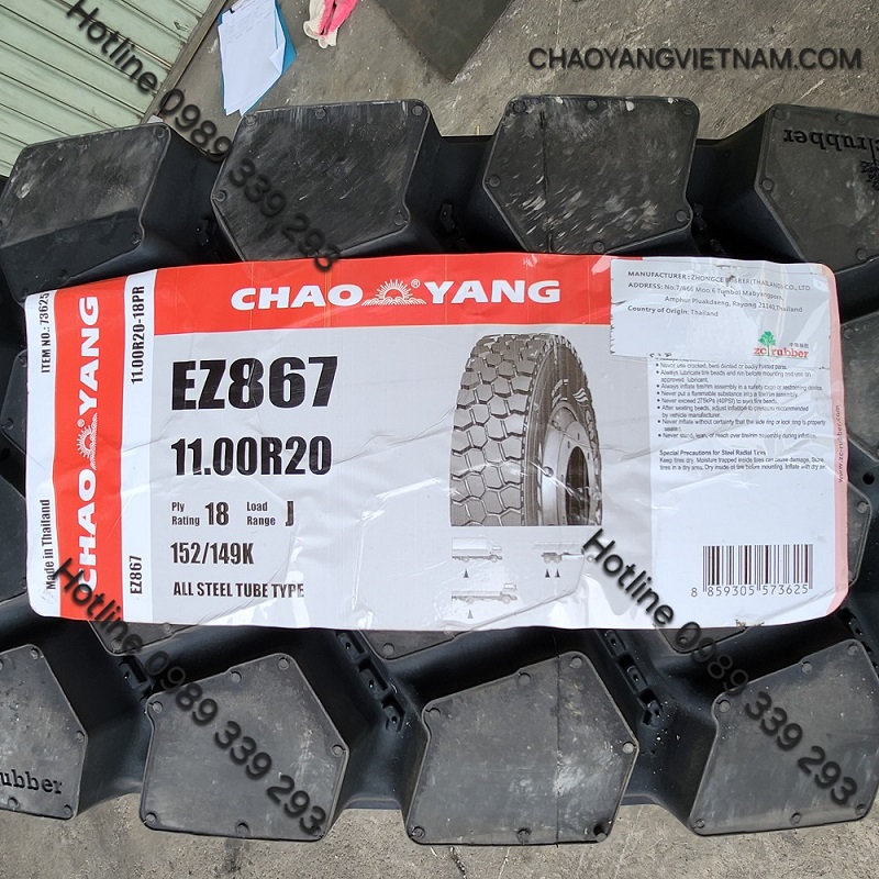 Chaoyang Thái Lan 11.00R20-18PR-EZ867 thumbnail 5