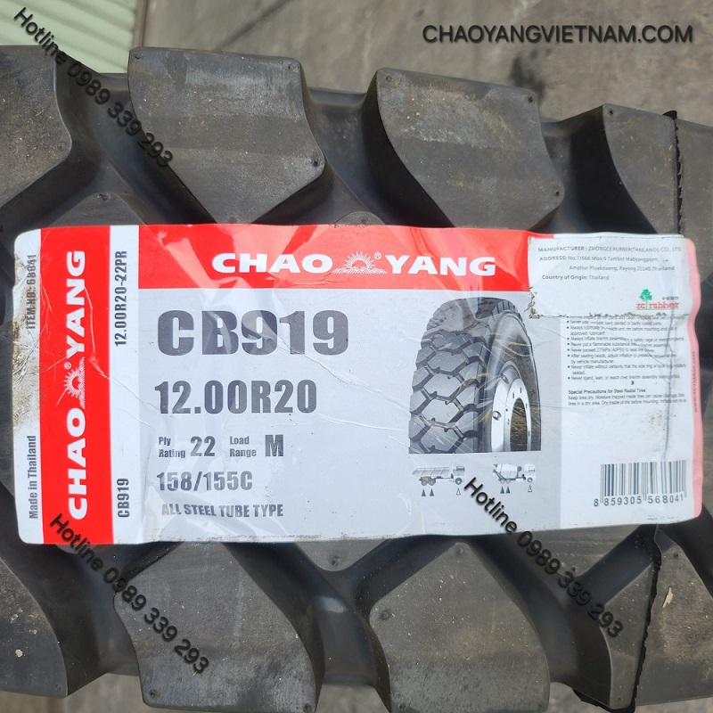Chaoyang Thái Lan 12.00R20-22PR-CB919 thumbnail 5