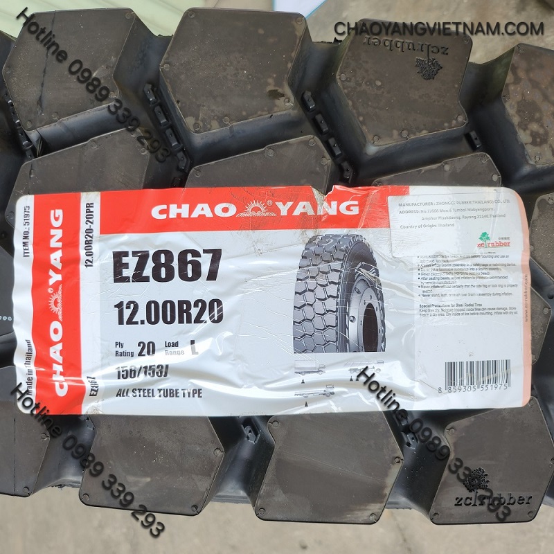 Chaoyang Thái Lan 12.00R20-20PR-EZ867 thumbnail 5