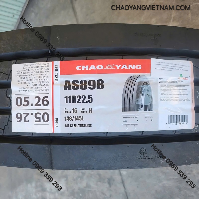 Chaoyang Thái Lan 11R22.5-16PR-AS898 thumbnail 5