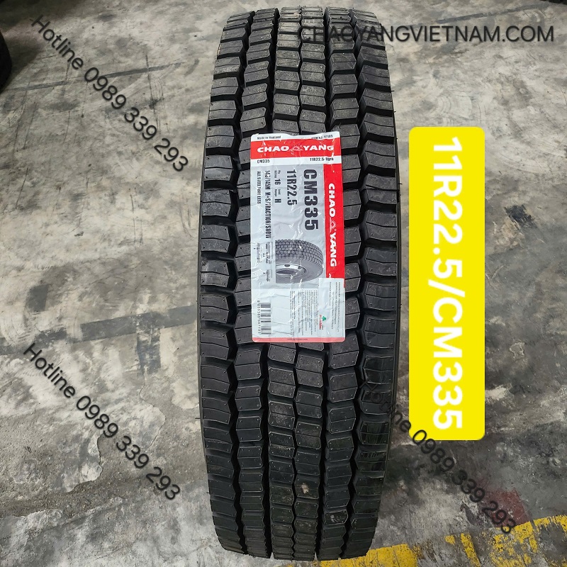 Chaoyang Thái Lan 11R22.5-16PR-CM335 - 11R22.5, size 11R22.5 (Lốp không săm)