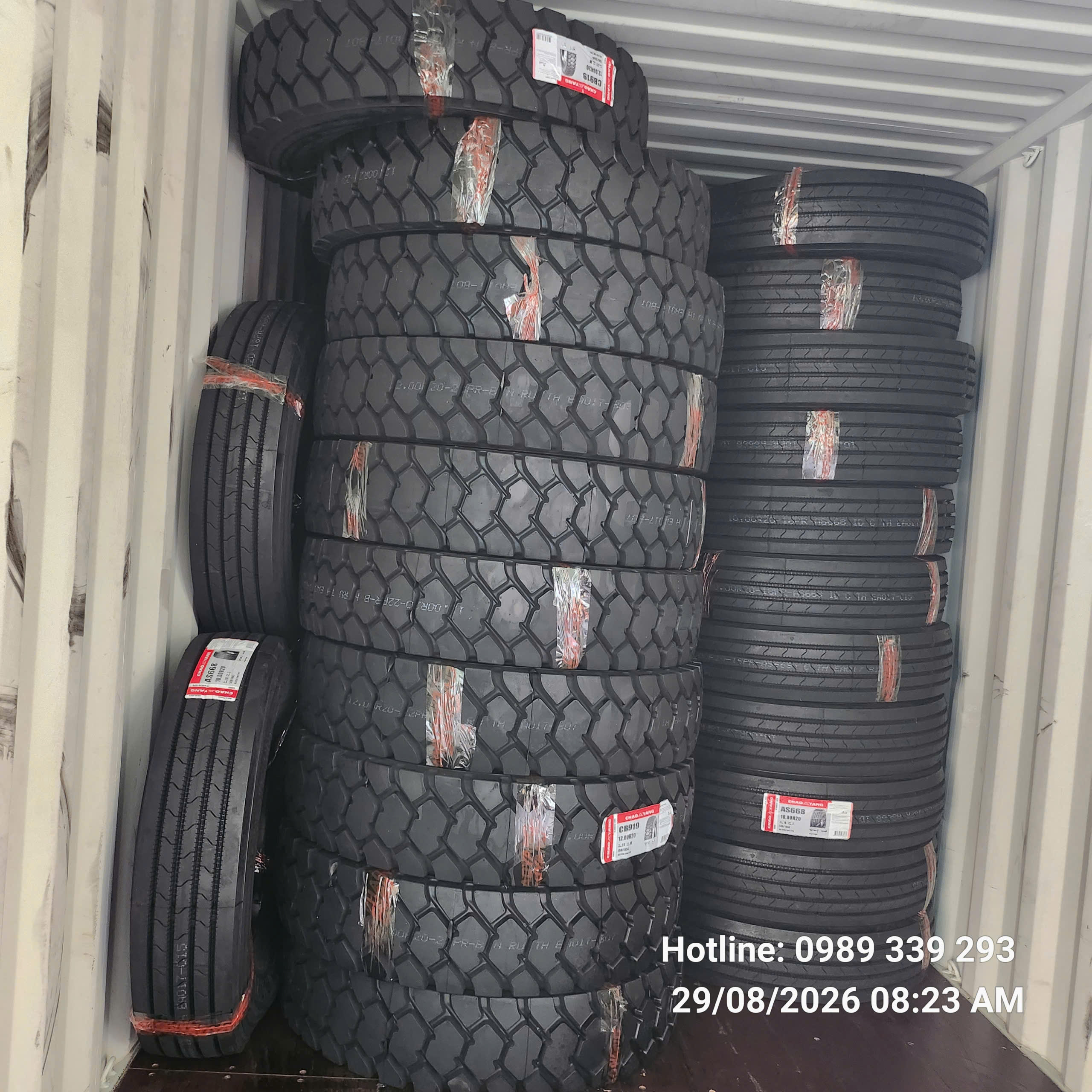 Nhập thêm lốp Chaoyang cho kho Hưng Yên